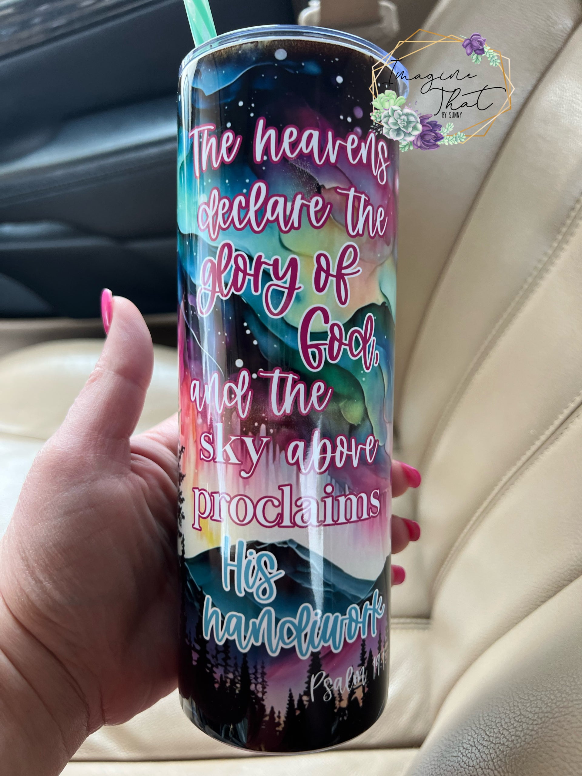 God is Love 40 oz Tumbler, Christian Tumblers