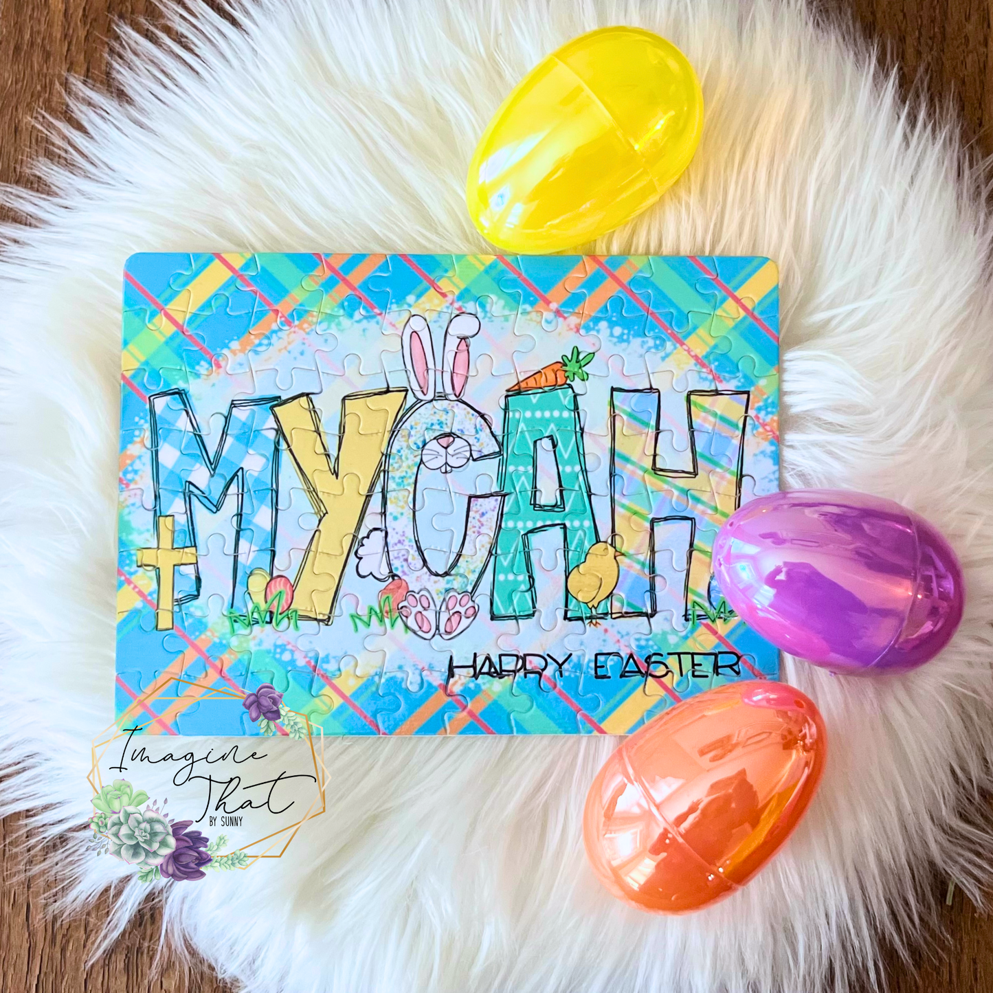 Custom Name Easter Puzzles