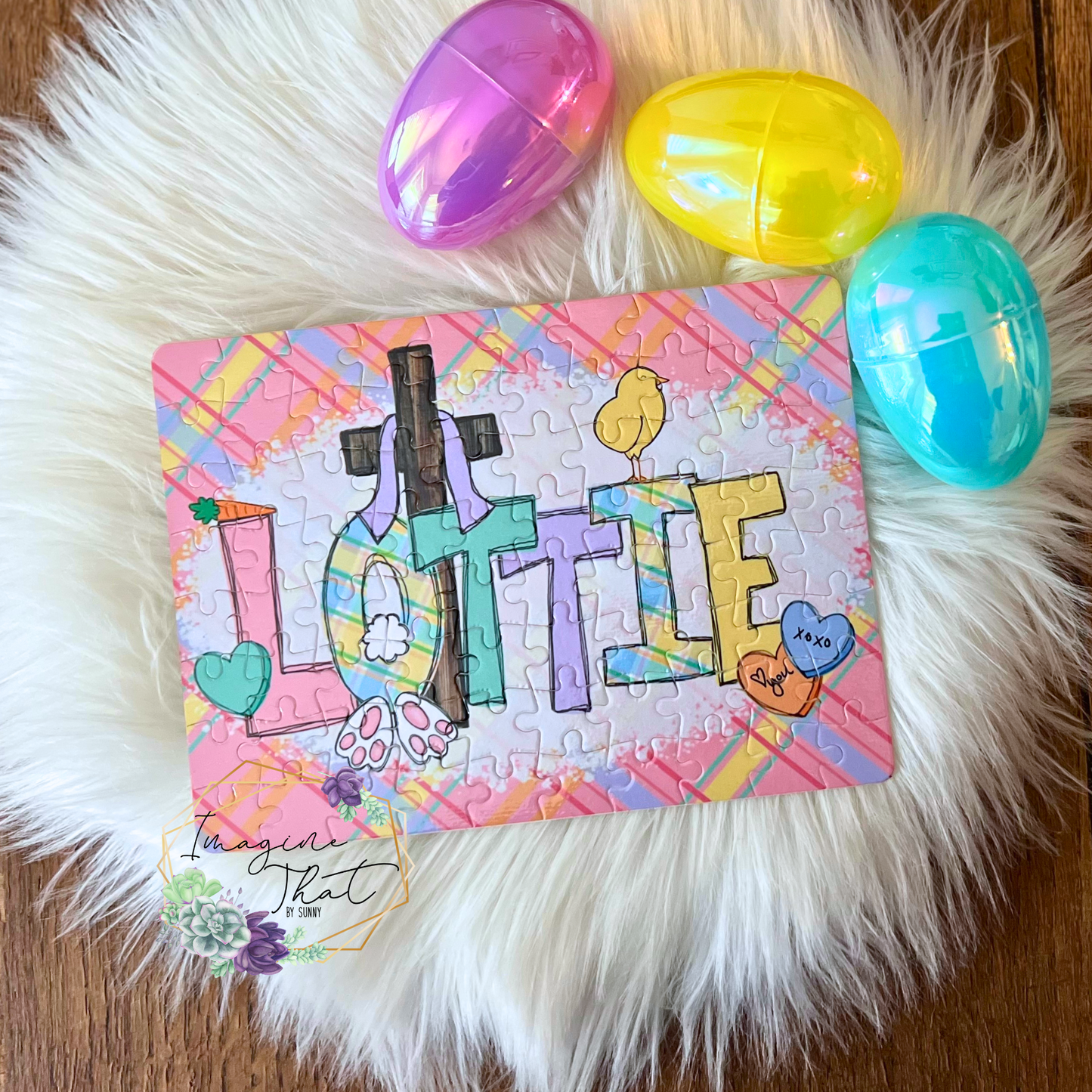 Custom Name Easter Puzzles