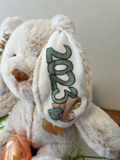 Easter Bunny Personalized Custom 14” Plush Stuffed Rabbit